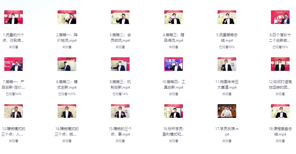 27种盈利模式6节18集+实操案例拆解-各类教程论坛-工作学习分享区-资源汇