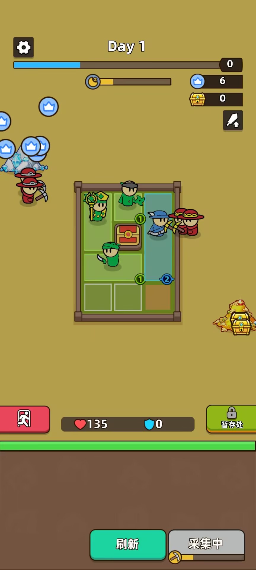 【安卓手游】守护金矿（解锁无限货币）83.82M-资源汇